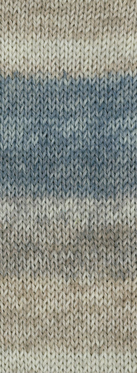 Lana Grossa Cosy Socks Dream 256 Middel- / Donker- / Blauwgrijs / Greige / Taupe / Grijsbruin - sfeerfoto van het multicolour sokkengaren - Lana Grossa Cosy Socks Dream 256 Middel-/Donker-/Blauwgrijs/Greige/Taupe/Grijsbruin