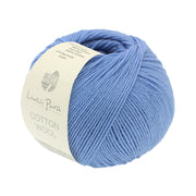 Lana Grossa Cotton Wool 004 Blauw