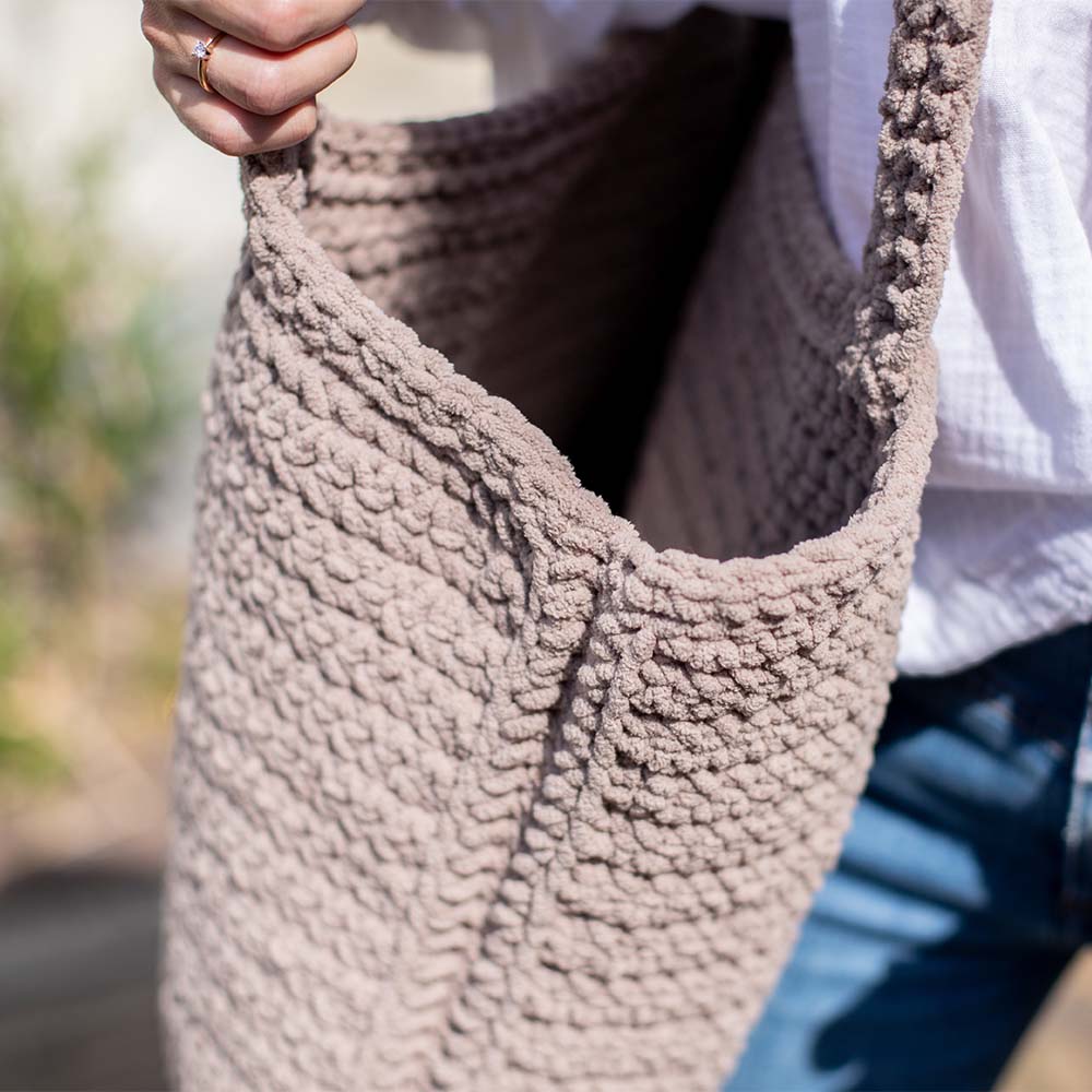 Create it tas — gemaakt met Create-it Teddy Tas Haakpakket (2)