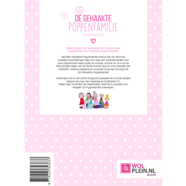 Huis achter — gemaakt met De Gehaakte Poppenfamilie