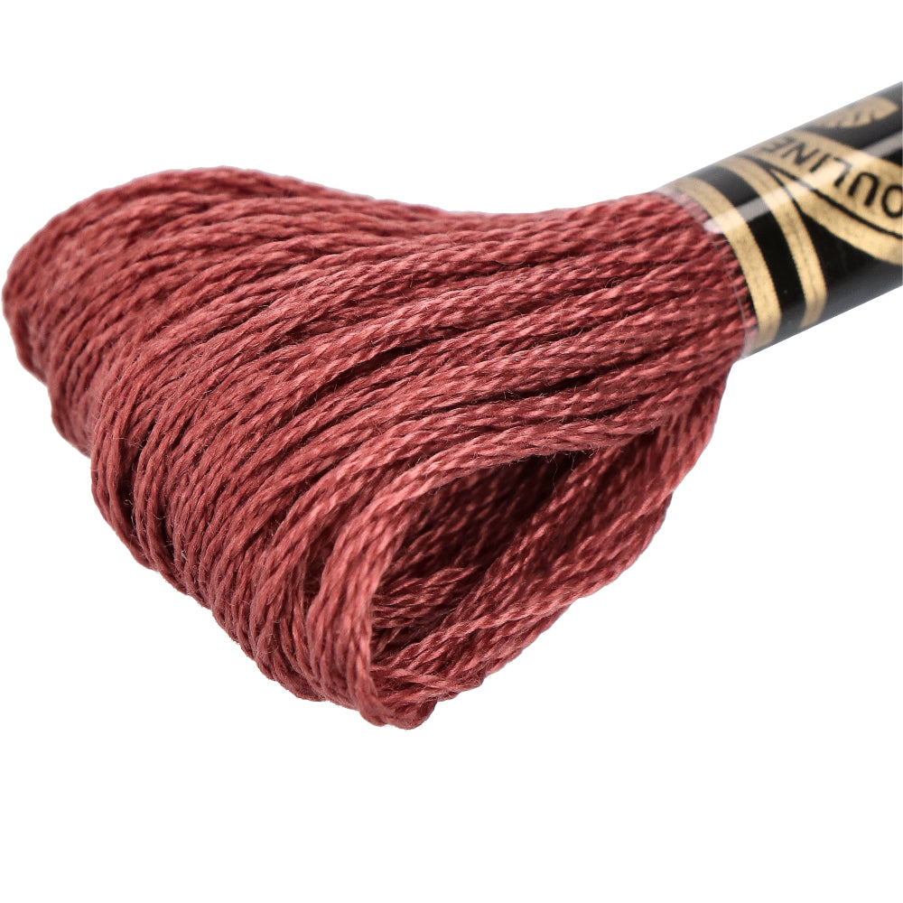 Wdmc mc — gemaakt met DMC 117MC Mouliné Spécial Borduurgaren 8m 3858