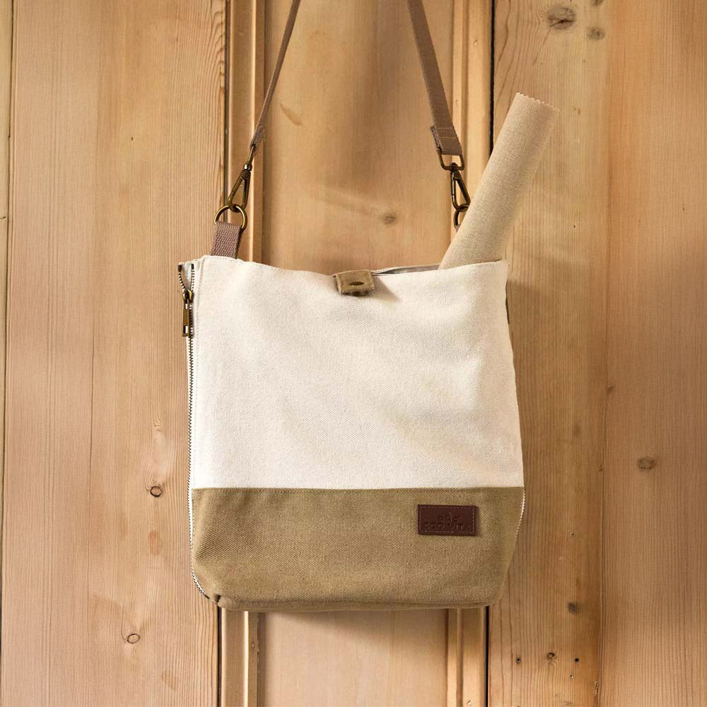 DMC Eco Vita Cross body schoudertas 32x29cm Beige (2)