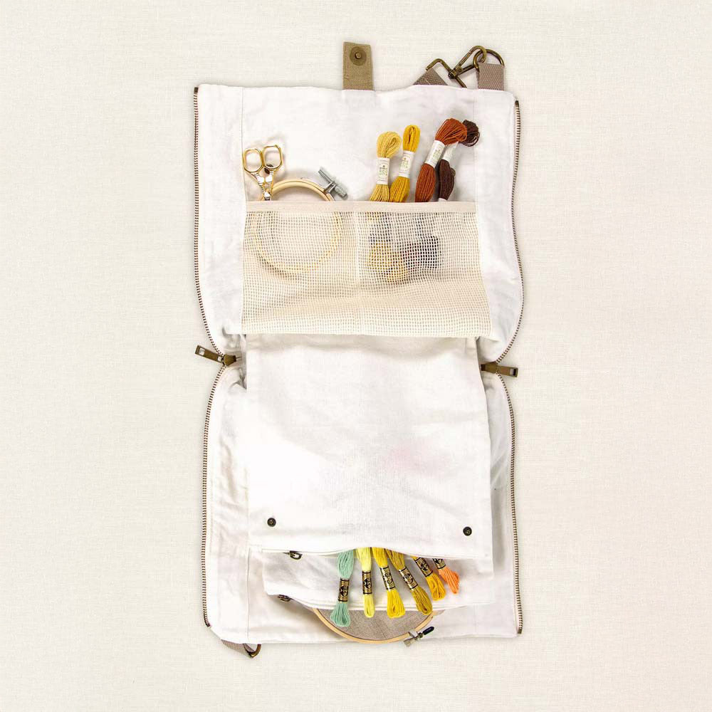 DMC Eco Vita Cross body schoudertas 32x29cm Beige (5)