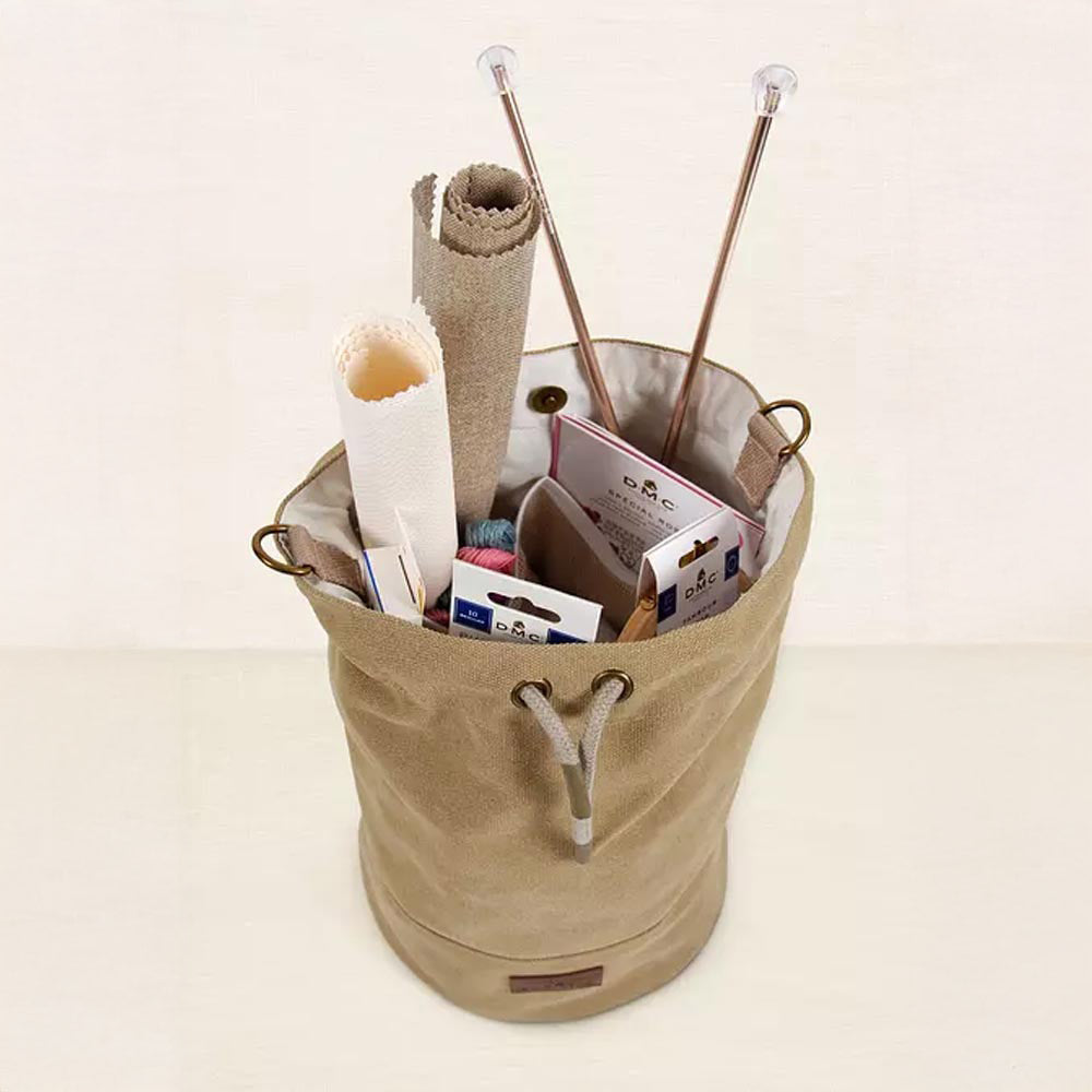 DMC Eco Vita Cross bucket schoudertas 32x33cm Beige (2)