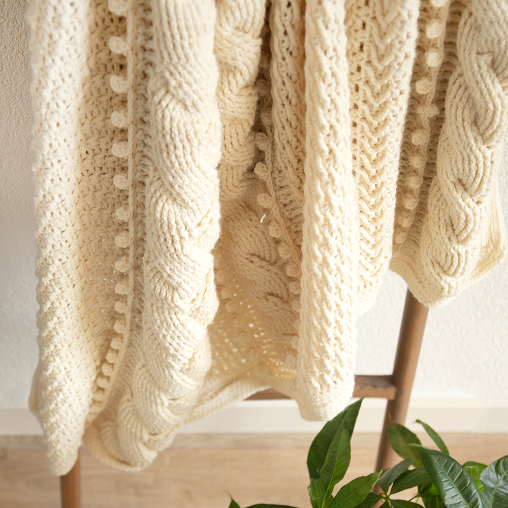Beige — gemaakt met Droomdeken 7.0 CAL Haakpakket (2)