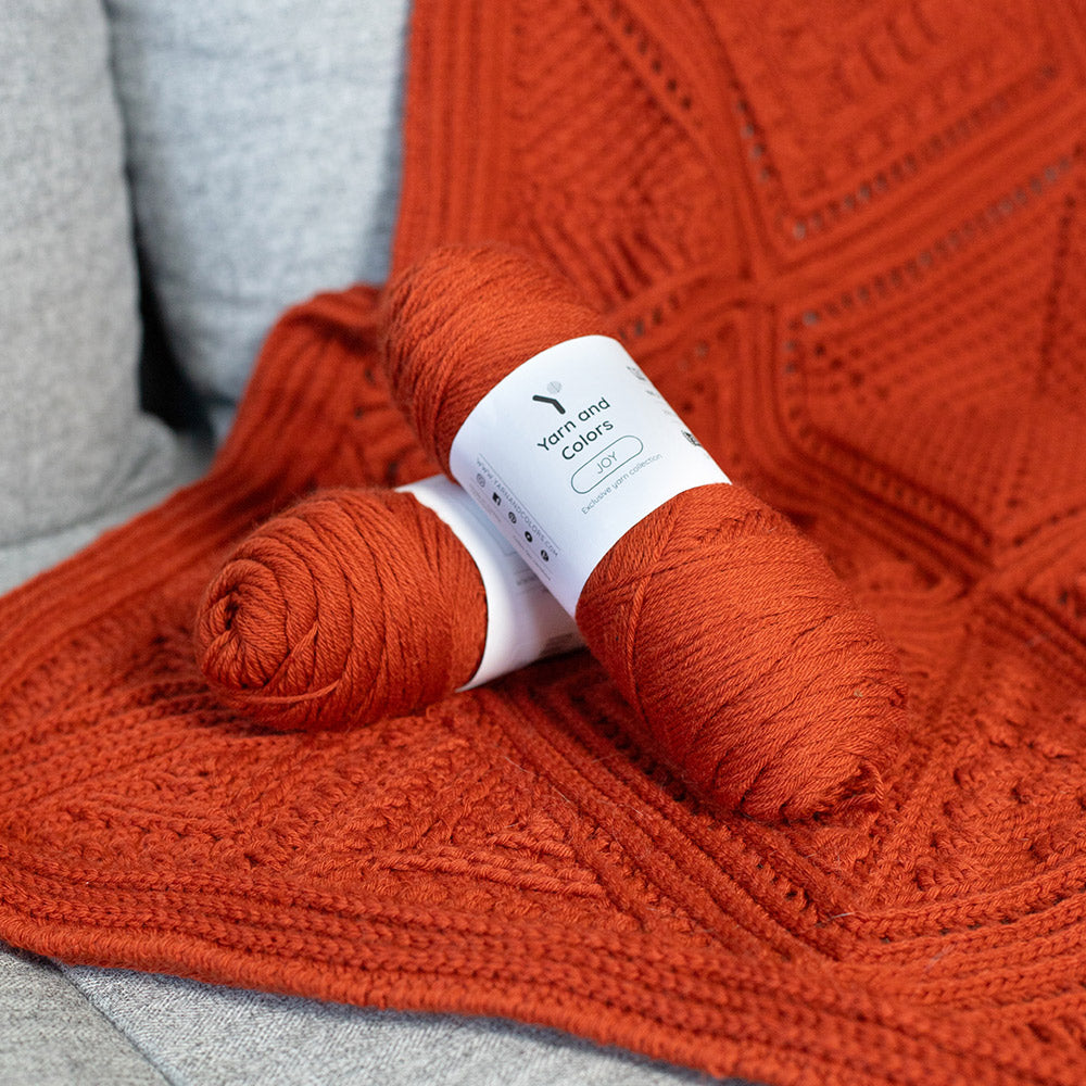 Chestnut — gemaakt met Droomdeken 8.0 CAL (haken) Yarn and Colors Joy (2)