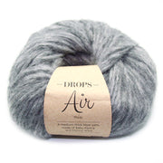 Drops Air Mix 004 Medium Grijs