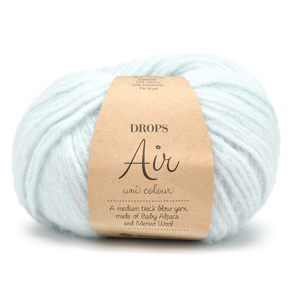 Drops Air Uni Colour 018 Ochtendmist