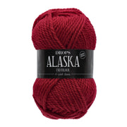 Drops Alaska Uni Colour 011 Wijnrood