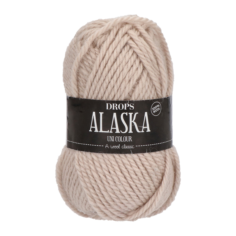 Drops Alaska Uni Colour 069 Parelwit