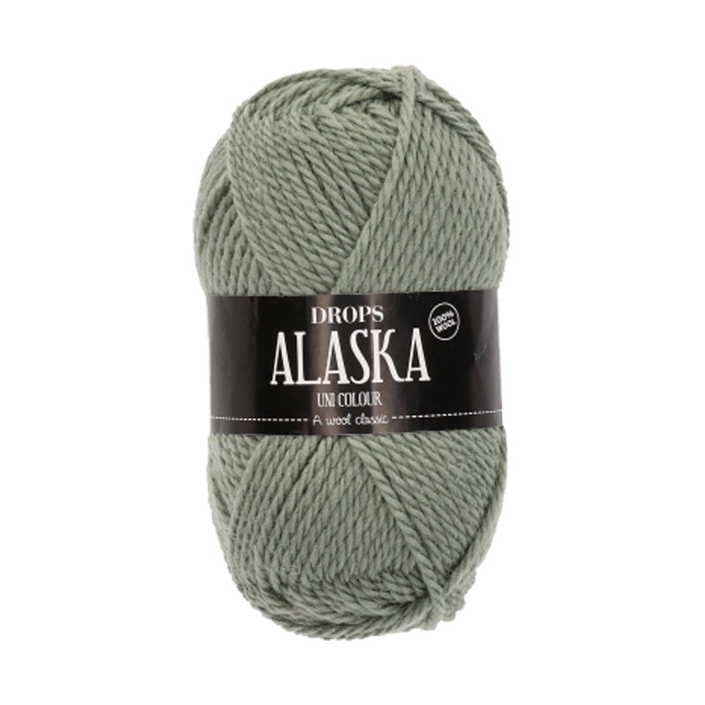 Drops Alaska Uni Colour 075 Saliegroen