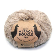 Drops Alpaca Bouclé Mix 2020 Lichtbeige