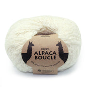 Drops Alpaca Bouclé Uni Colour 100 Naturel