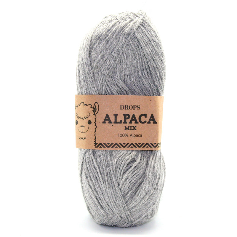 Drops Alpaca Mix 0501 Lichtgrijs-Mix
