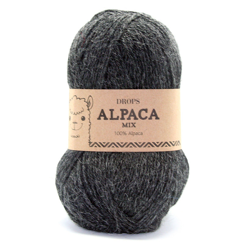 Drops Alpaca Mix 0506 Antraciet