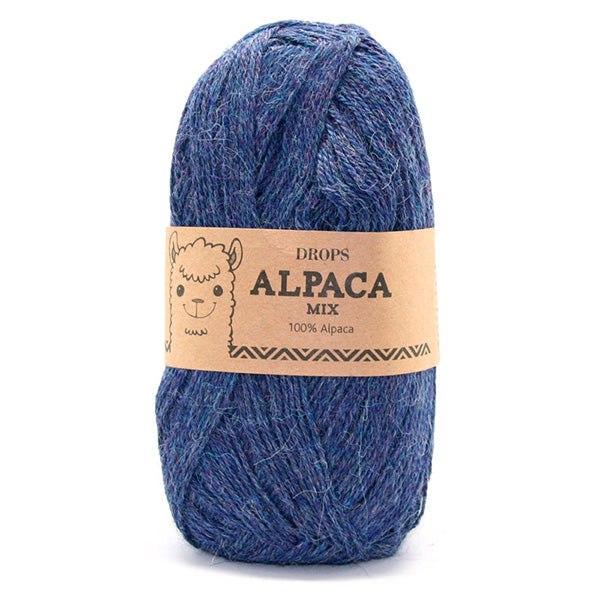 Drops Alpaca Mix 6360 Maneschijnblauw
