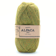 Drops Alpaca Mix 7233 Geel/Groen