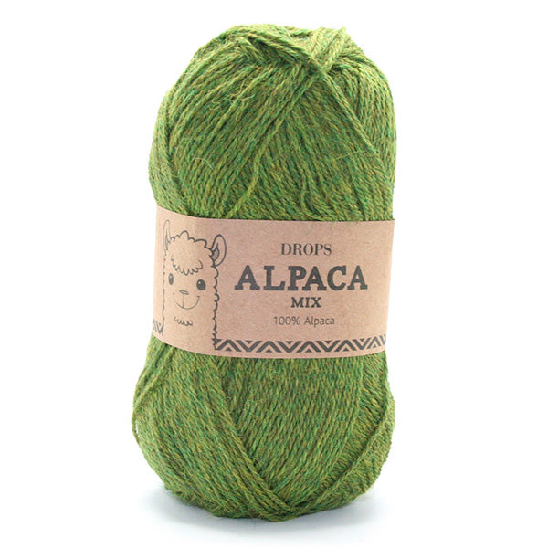 Drops Alpaca Mix 7238 Grasgroen
