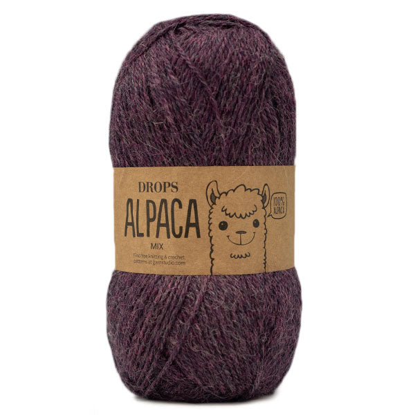 Drops Alpaca Mix 9023 Paarse Mist