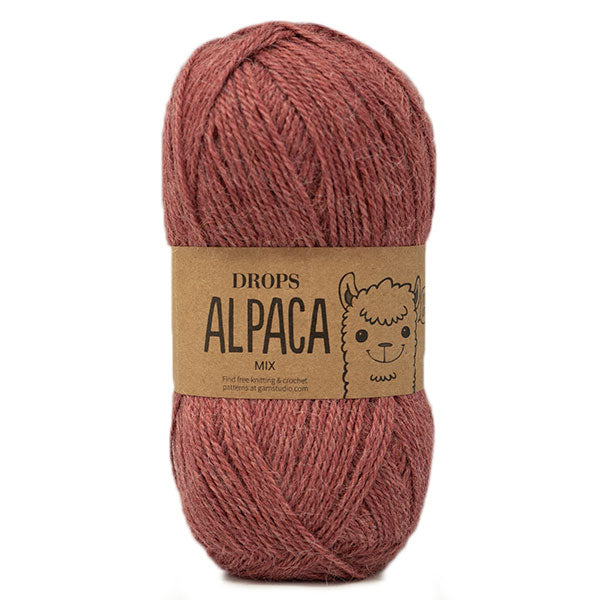 Drops Alpaca Mix 9024 Donker Blush