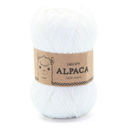 Drops Alpaca Uni Colour 1101 Wit