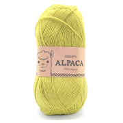Drops Alpaca Uni Colour 2916 Fel Limoen