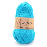 Drops Alpaca Uni Colour 2918 Donkerturkoois