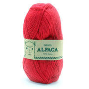 Drops Alpaca Uni Colour 3620 Rood