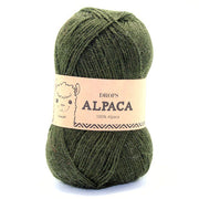 Drops Alpaca Uni Colour 7895 Donkergroen