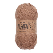 Drops Alpaca Uni Colour 9031 Amandel