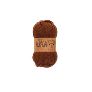 Drops Alpaca Uni Colour 9042 Kastanje