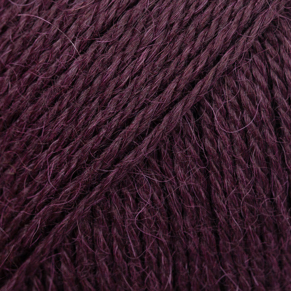 Drops Alpaca Uni Colour 9044 Donkere Druif