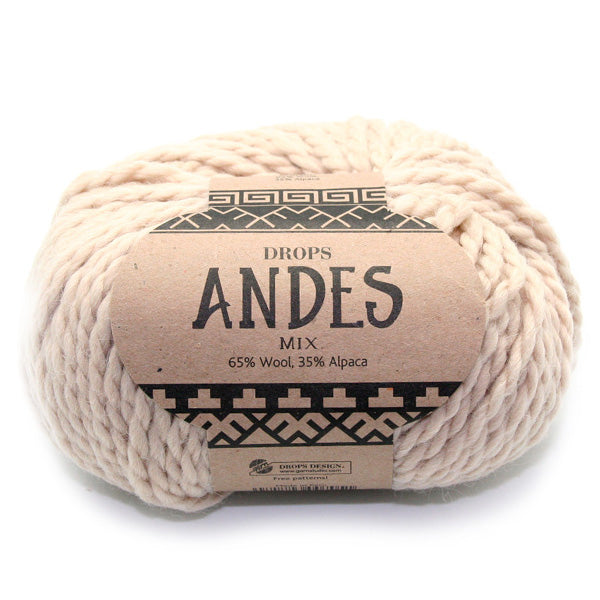 Drops Andes Mix 0206 Lichtbeige
