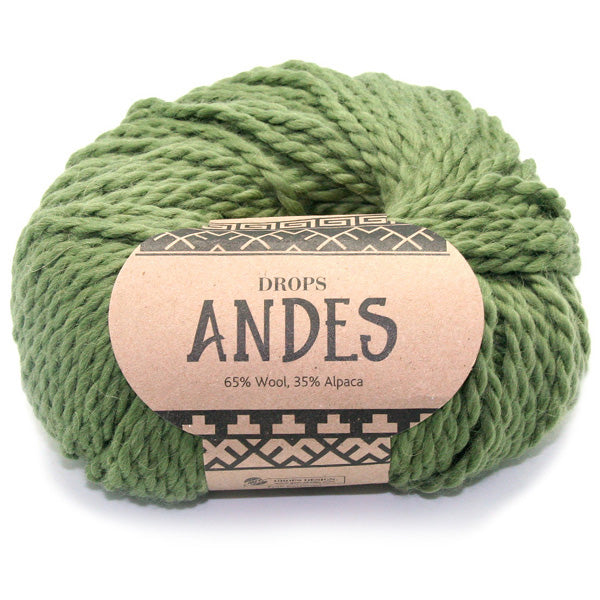 Drops Andes Uni Colour 7820 Groen