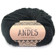 Drops Andes Uni Colour 8903 Zwart