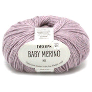 Drops Baby Merino Mix 039 Paarse Orchidee