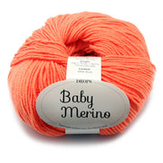 Drops Baby Merino Uni Colour 036 Elektrisch Oranje