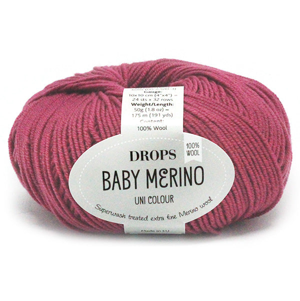 Drops Baby Merino Uni Colour 041 Pruim