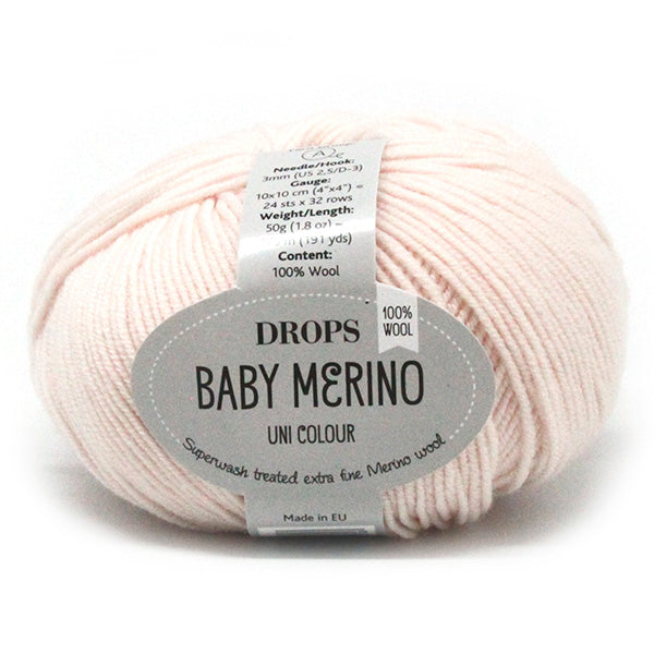 Drops Baby Merino Uni Colour 044 Poeder