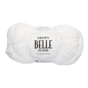 Drops Belle Uni Colour 01 Wit