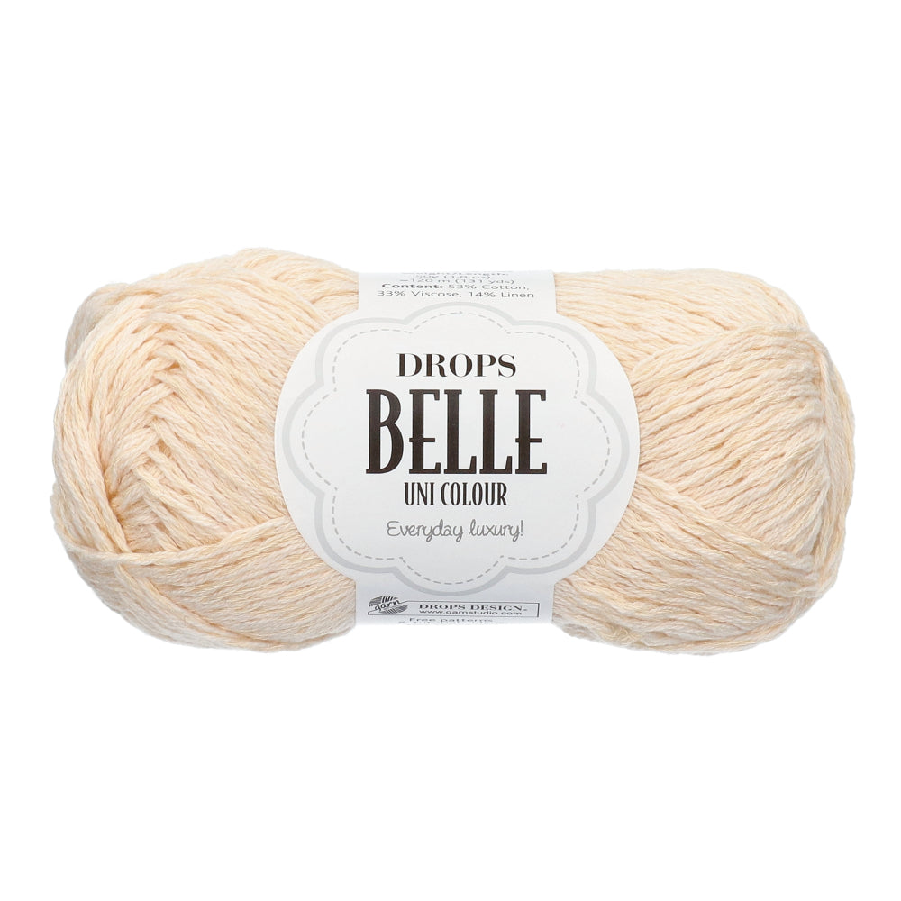 Drops Belle Uni Colour 02 Naturel