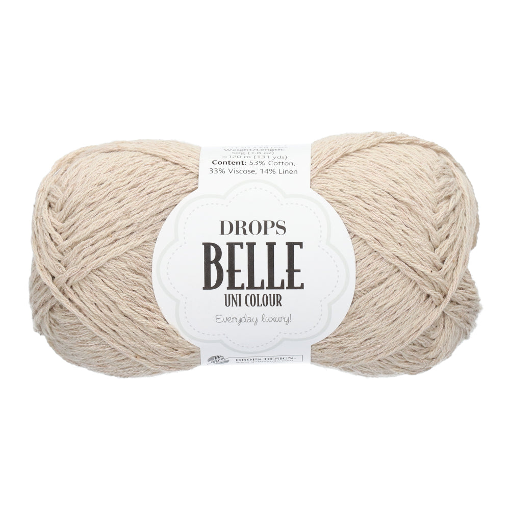 Drops Belle Uni Colour 24 Zand