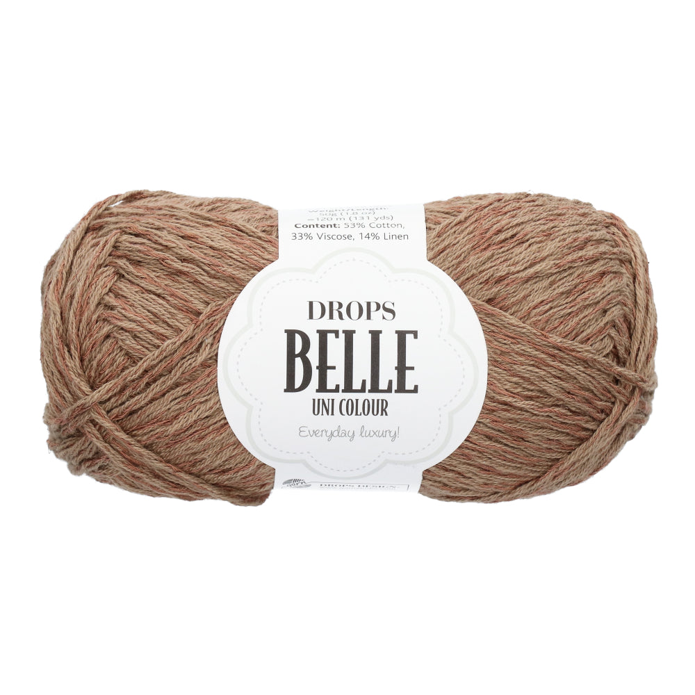 Drops Belle Uni Colour 25 Bosbruin