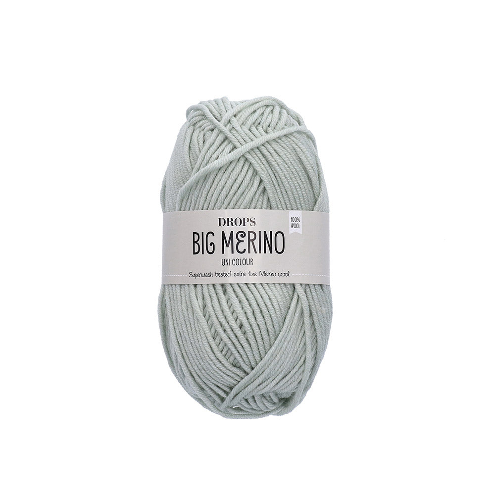 Drops Big Merino Uni Colour 25 Pistache ijs