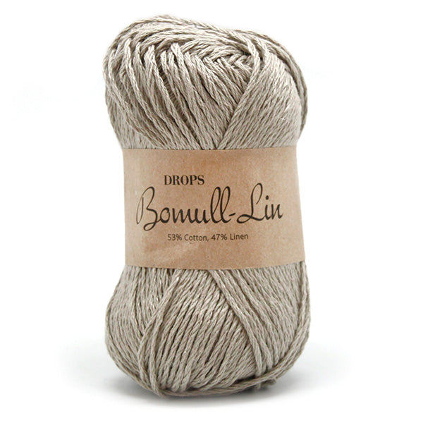 Drops Bomull-Lin Uni Colour 11 Beige