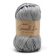 Drops Bomull-Lin Uni Colour 20 Grijsblauw