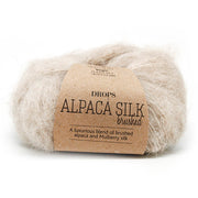 Drops Brushed Alpaca Silk Uni Colour 004 Lichtbeige