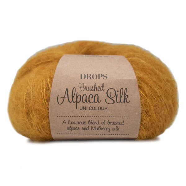 Drops Brushed Alpaca Silk Uni Colour 019 Kerrie