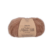 Drops Brushed Alpaca Silk Uni Colour 036 Amandel