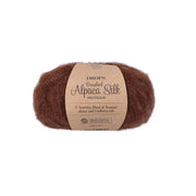Drops Brushed Alpaca Silk Uni Colour 038 Chocolade